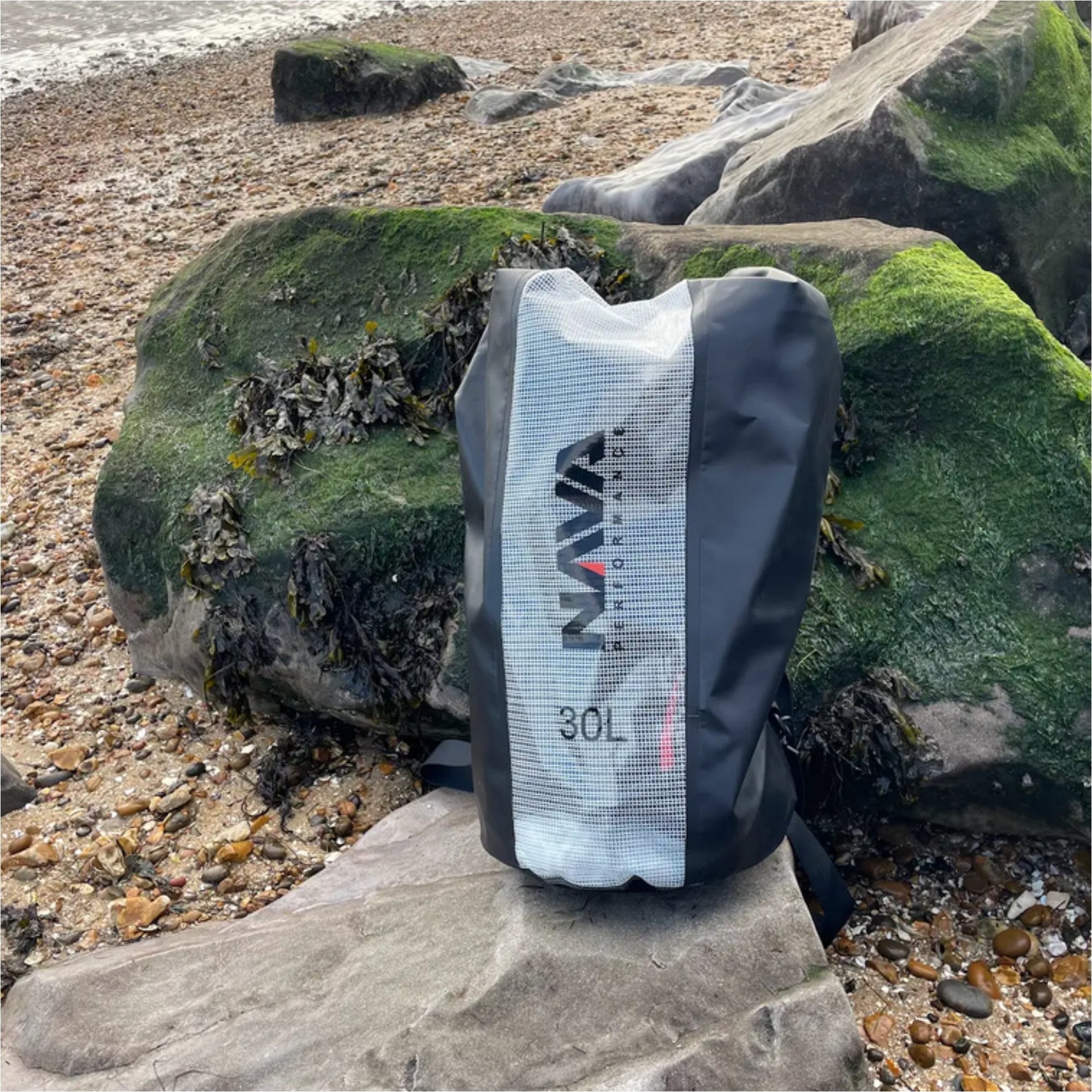 2026 Nava Performance 30l Drybag Med Rygsækstropper Nava004 - Sort